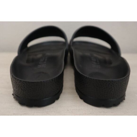 Birkenstock 1015398 Women's Sz 10 Men's Sz 8 Black Barbados EVA Slip-On Sandals - Picture 3 of 11